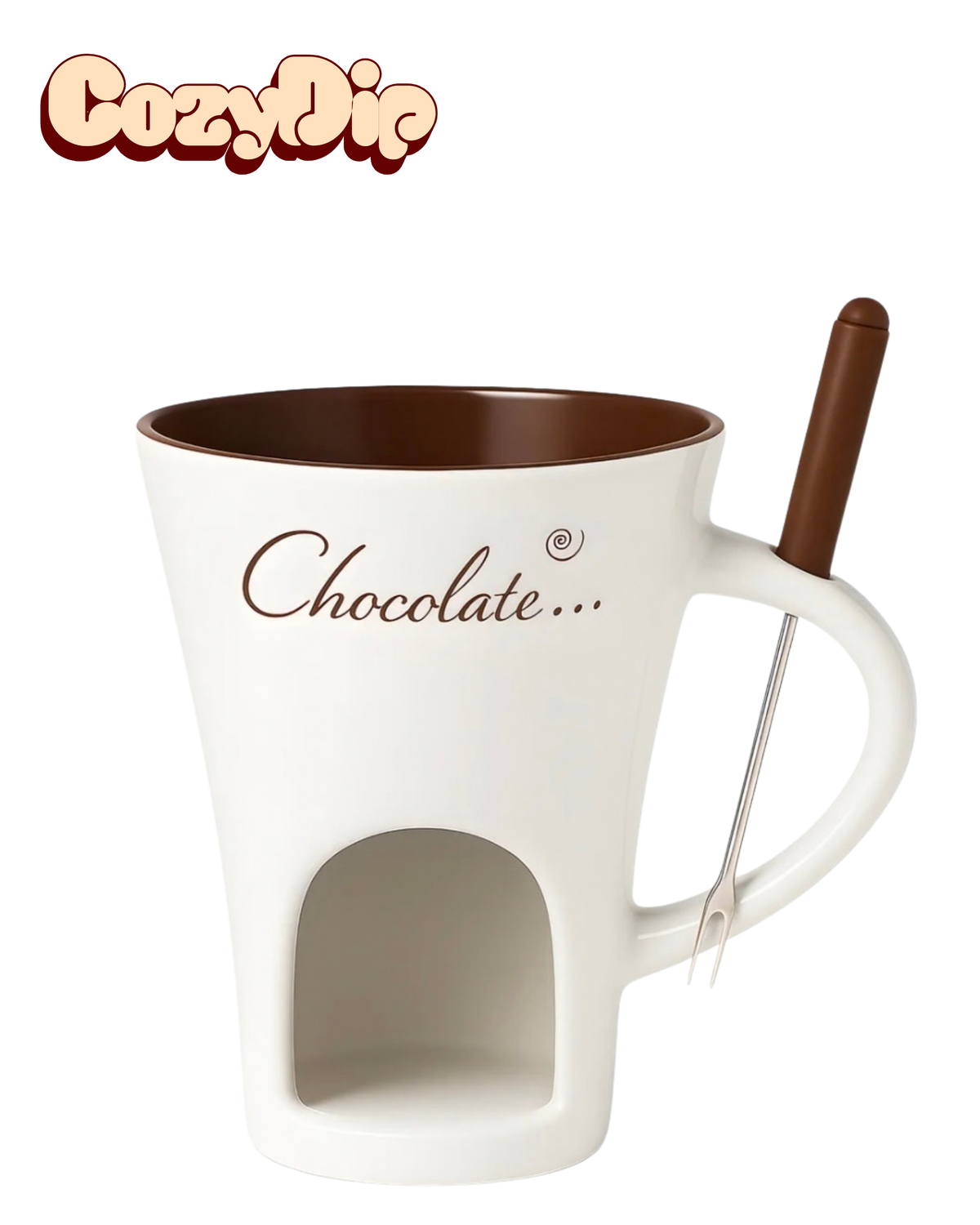 CozyDip Chocolate Fondue Mug